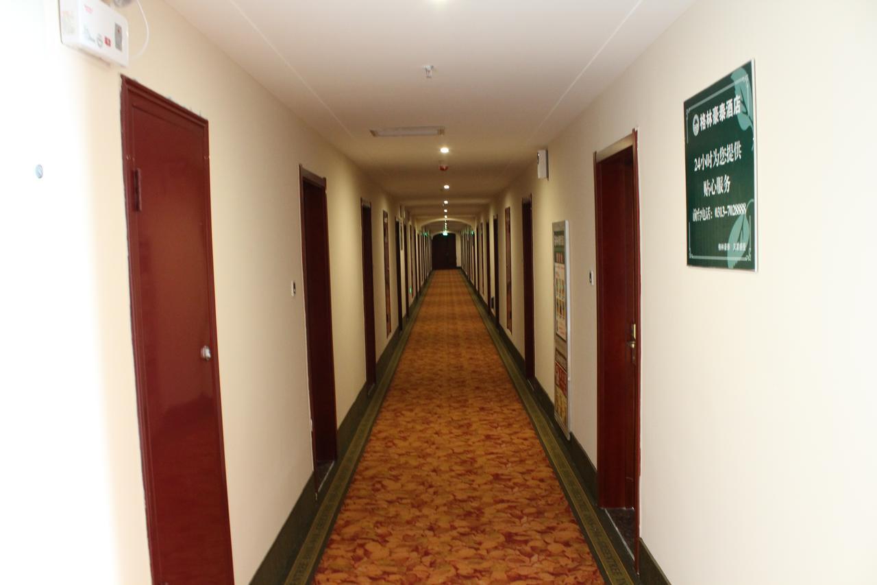 Greentree Inn Shanghai Pudong Airport Huaxia East Road Railway Station Shell Hotel Exterior photo